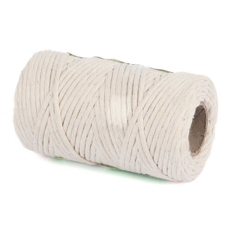 Puuvillanöör 2,5mm 100g rull