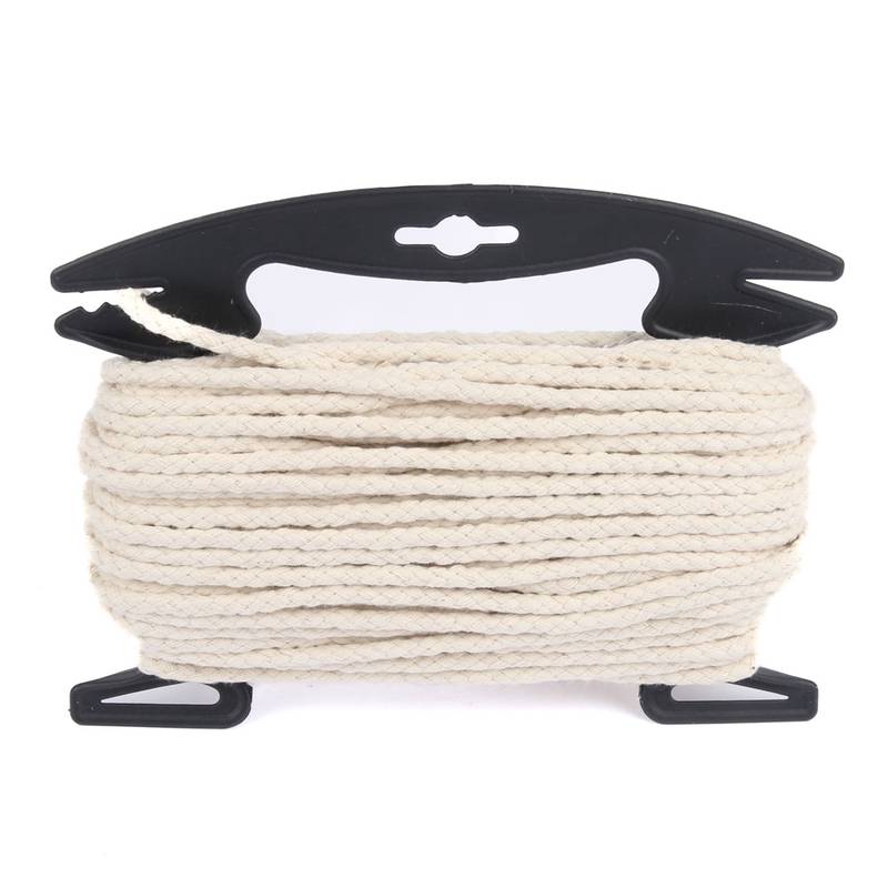 Cord cotton braided Ø5mm 20m