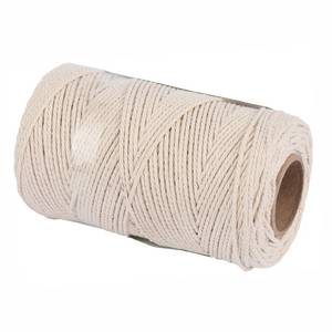 Puuvillanöör 2mm/100m rull 2 keerdu