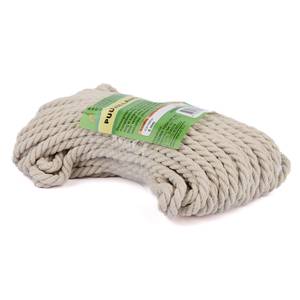 Rope cotton twisted 3-strand 6mm 20m