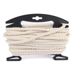 Rope cotton twisted 3-strand 8mm 10m