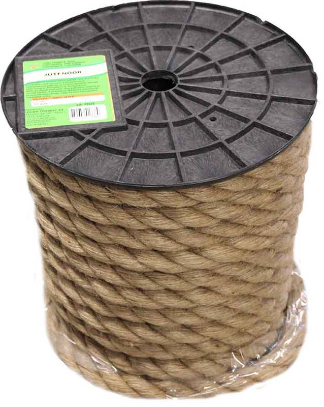 Twisted Jute Rope Ø 25mm, 25m on Reel