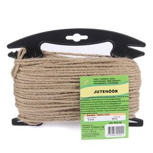Jutenöör 3mm/50m raam