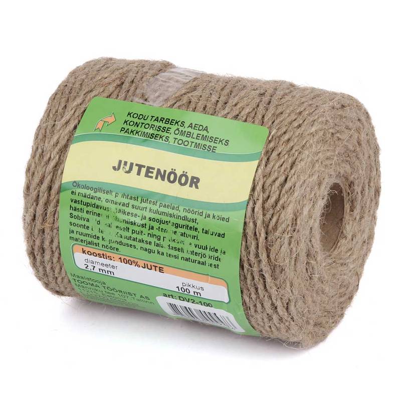 Jutenöör 2,7mm/100m rull