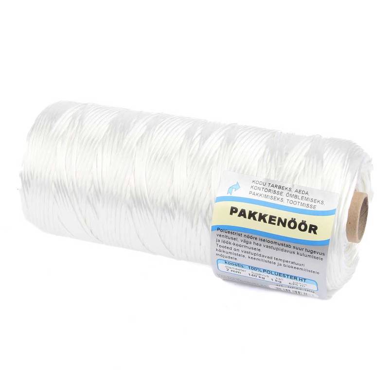 Polyester twine 2mm/1000m 1kg