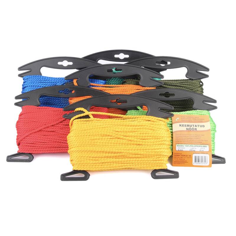 Polypropylene multifillament twisted cord 4mm/25m