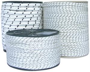 Braided Polyester Cord with Core Ø 4mm, 300m on Reel
