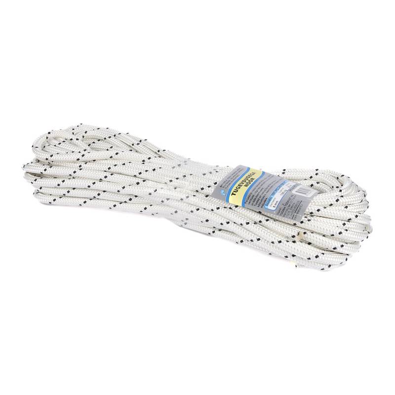 Cord braided with core high tenacity polyester 8mm 20m, breaking load 1380kg