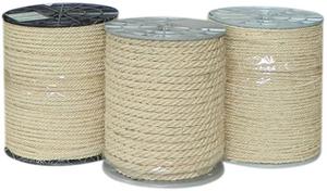 Twisted Sisal Cord Ø 6mm, 200m on Reel