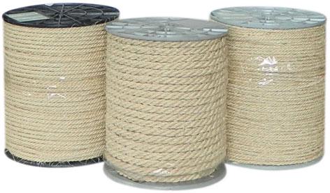 Twisted Sisal Cord Ø 8mm, 200m on Reel