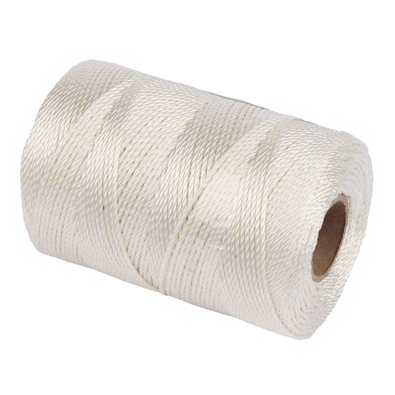Polyester twisted cord white 1,5mm/200m