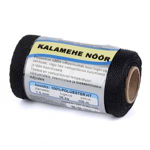 Kalamehe nöör polüamiid 1,5mm/100m rull must