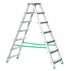Kahepoolne treppredel 7 astet 150kg