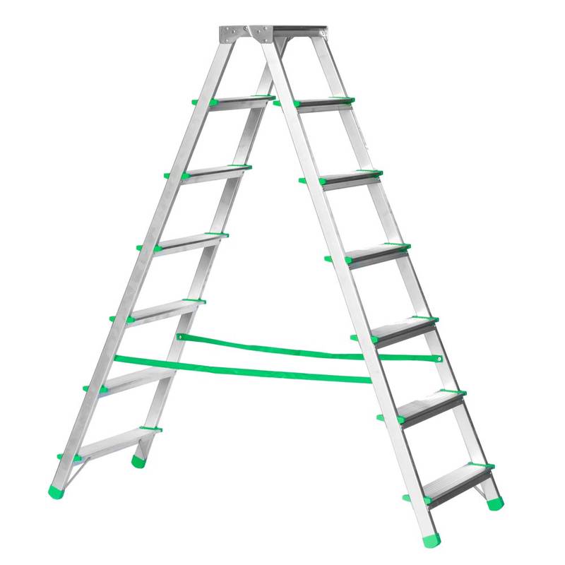 Kahepoolne treppredel 7 astet 150kg