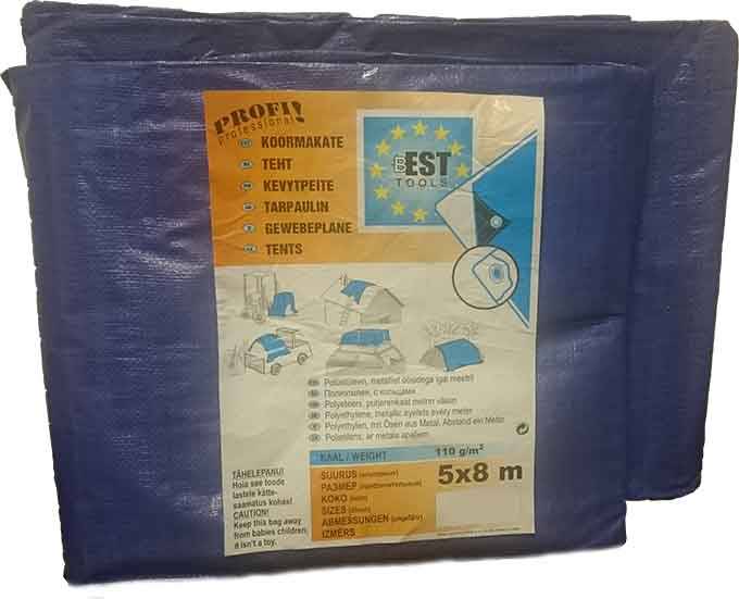 Koormakate 10x12m profi 110g
