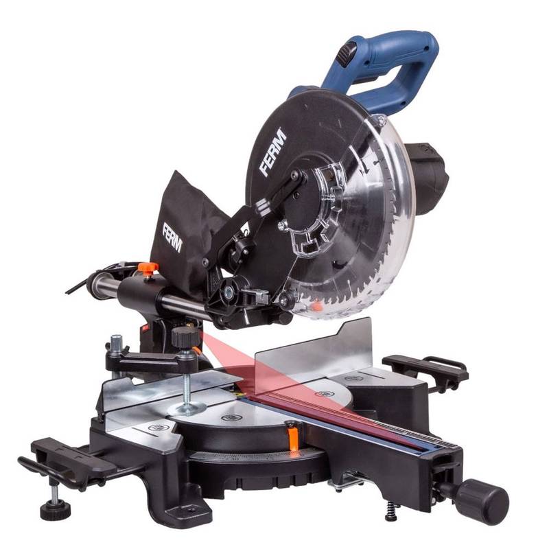 Tükeldus- ja nurksaag MSM1040 1900W - 254mm laseriga