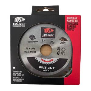 125mm x 30T Wood Cutting Saw Blade - 22.2mm bore