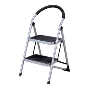 2 step steel ladder