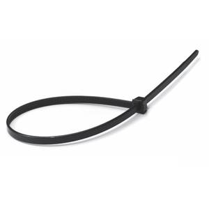 Kaabliside 160 x 2,5 mm, must, 100 tk