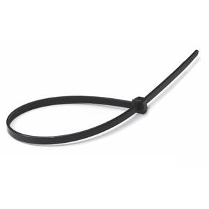 Kaabliside 200 x 2,5 mm, must, 100 tk