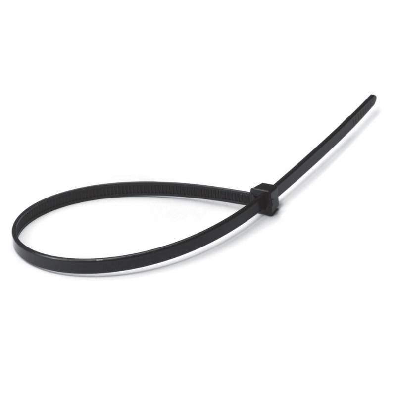 Kaabliside 140 x 2,5 mm, must, 100 tk