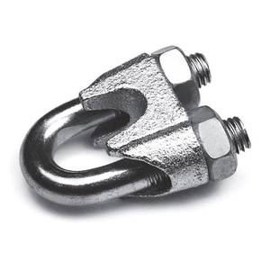 Wire Rope Clip, 10 mm, Galvanized, DIN 741