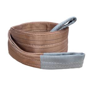 Flat Webbing Sling, 6 Ton, 180 mm Width, Brown