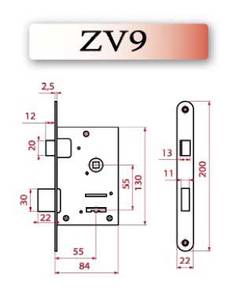 Door lock ZV9/469Z  