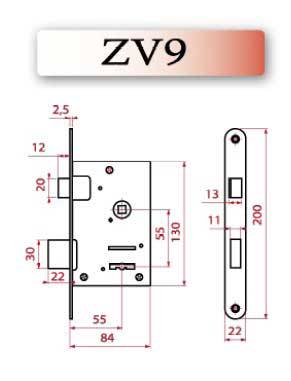 Door lock ZV9/469Z  