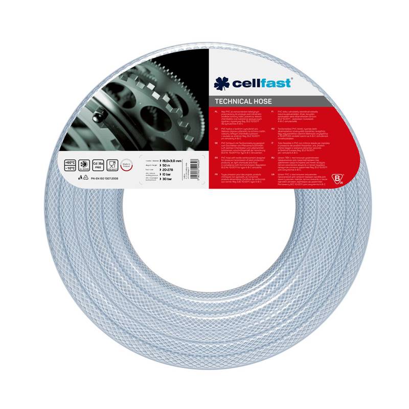 Tehniline voolik 19x3,0mm 50m