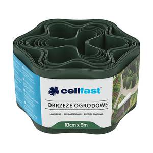 Lawn edges /dark green/ 10 cm x 9 m