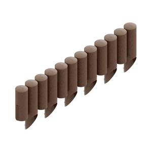 Vaipiire plast 4-elementi pruun 2,3m(10tk x23cm)