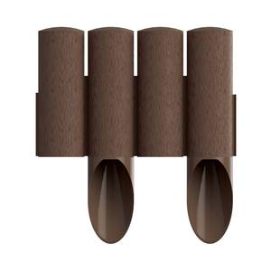 Vaipiire plast 4-elementi pruun 2,3m(10tk x23cm)