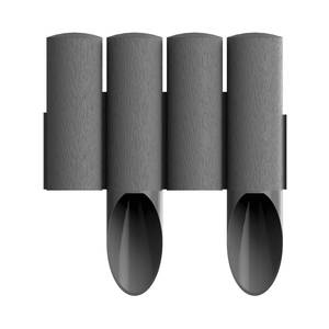 Vaipiire plast 4-elementi hall 2,3m(10tk x23cm)