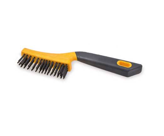 Plastpeaga traathari 270mm 5 rida 0,35mm kummikäepide