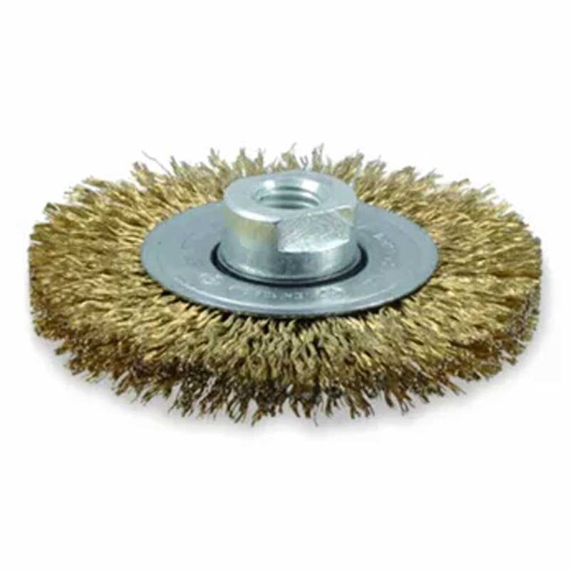 Wheel Brush D115x12 thread M14x2,0 crimped Cordwire 0,27 T27,5 Osborn PRO