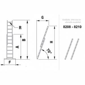 Redel 2x12astet profi 6,09m *