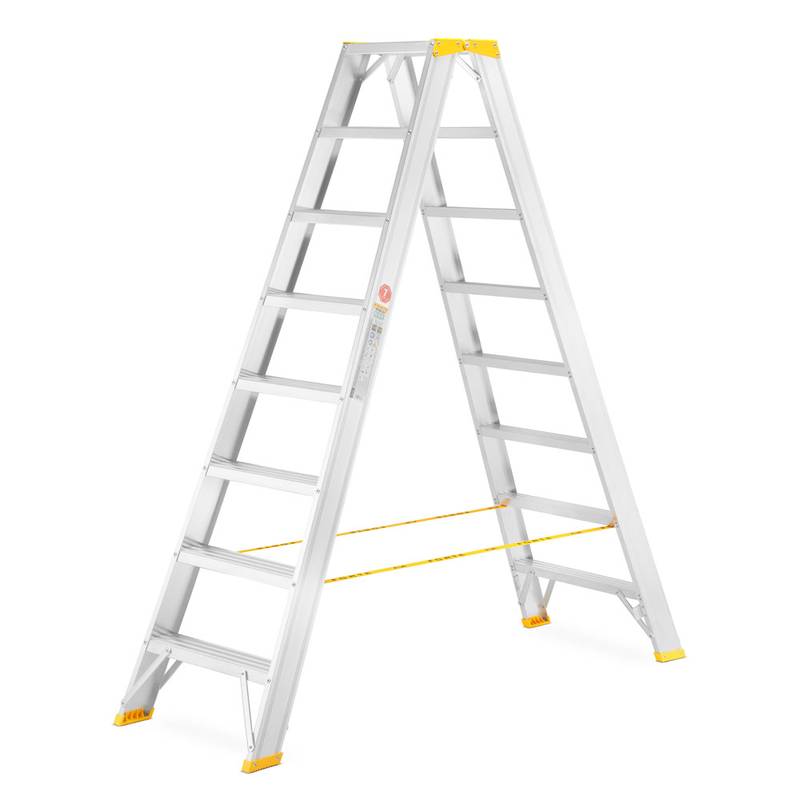 Kahepoolne treppredel 2x8 astet 150kg Forte