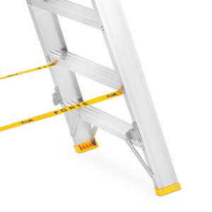 Kahepoolne treppredel 2x8 astet 150kg Forte