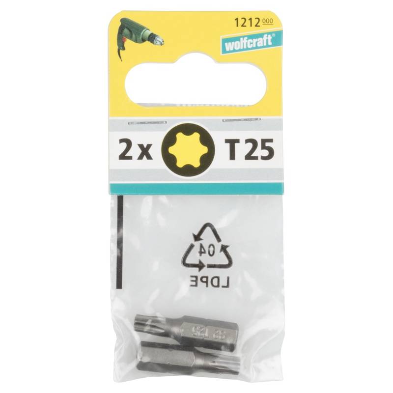 Kruviotsikud Torx 25 x 25mm Solid 2tk