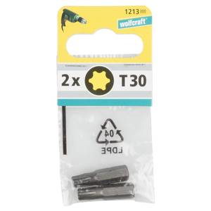 Kruviotsikud Torx 30 x 25mm Solid 2tk