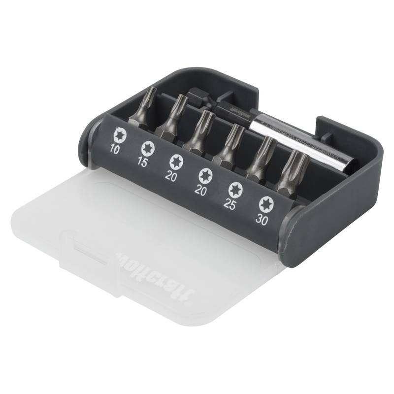 Bit Box, TORX® (T 10–30), 7 Pcs. Solid