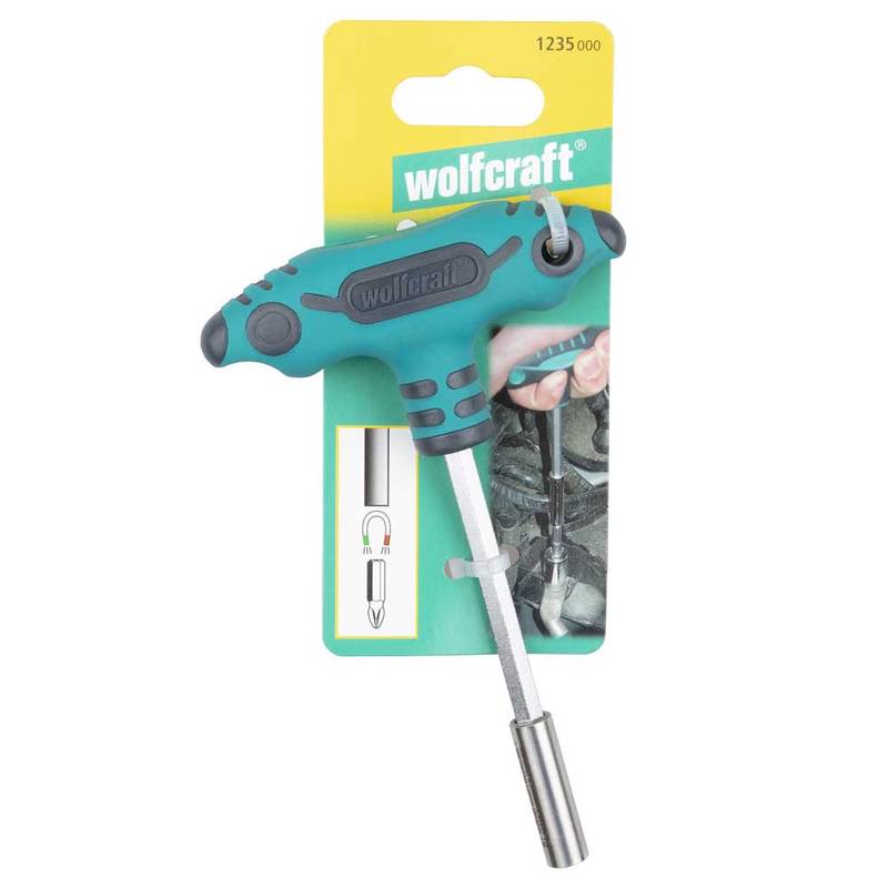 T-Hand Screwdriver With Bit Socket