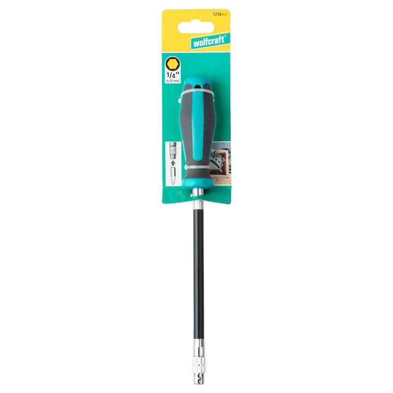 Hand Screwdriver With Flexible Shaft