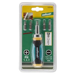 Miniature Hand Screwdriver With Ratchet Function