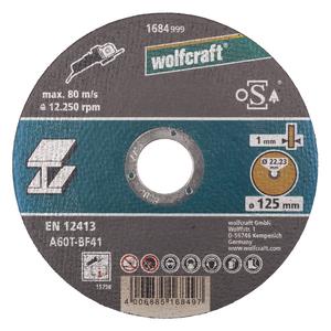 Metalli lõikeketas 125x1,0x22,23 A60T-BF41