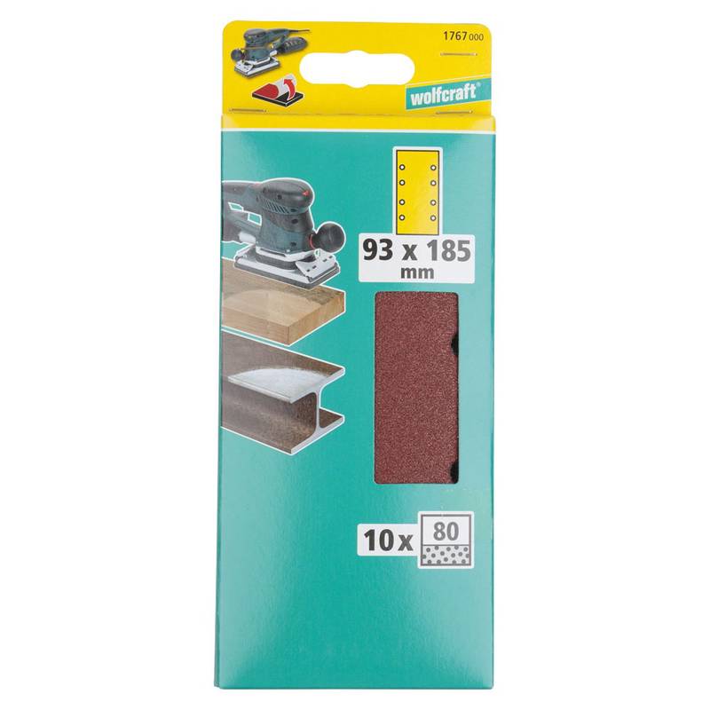 Takjaga lihvpaberlehed 93x185 K80 10tk