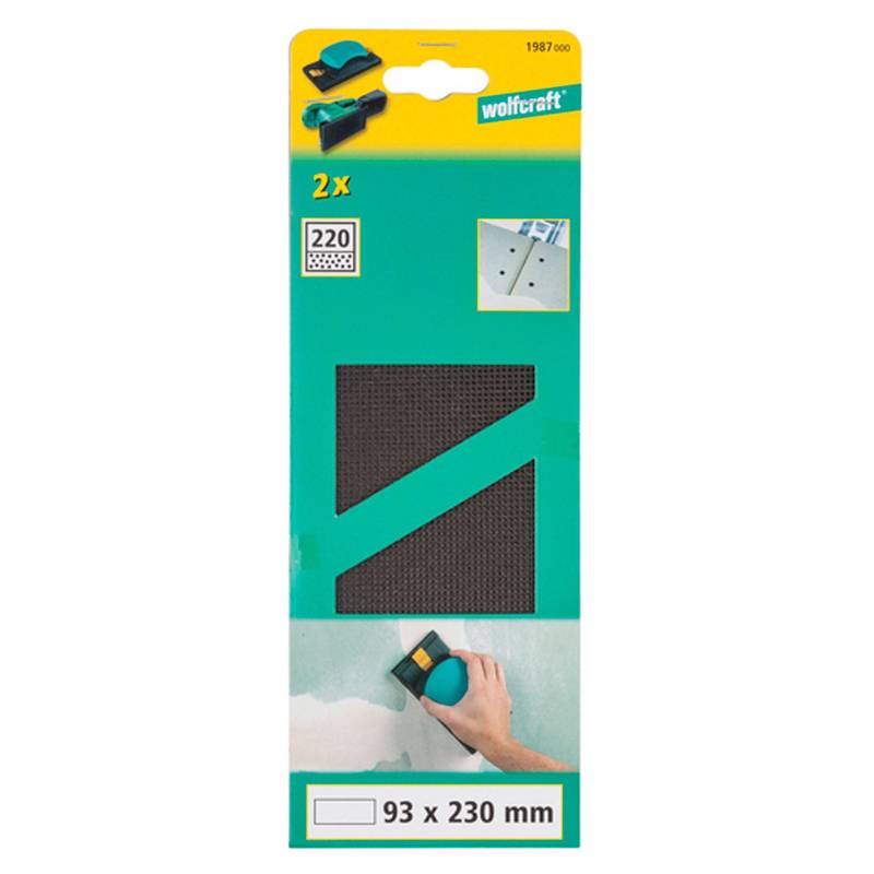 Raspelriie 93x230mm 2tk; K220