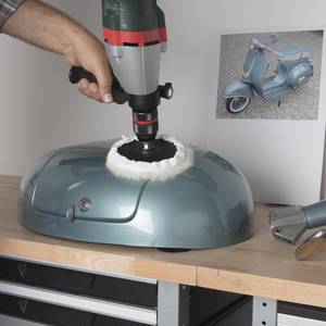 Poleer / lambavill 140mm tugitaldrikule 125mm
