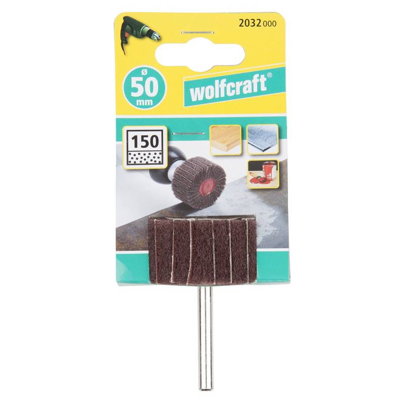 Poleerrull 50x25x6mm K150 vilt+paber